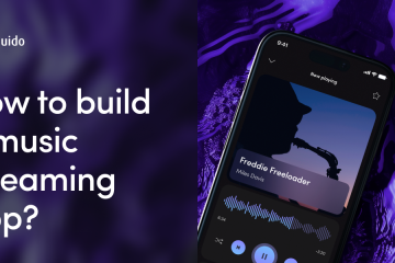 Music streaming app development