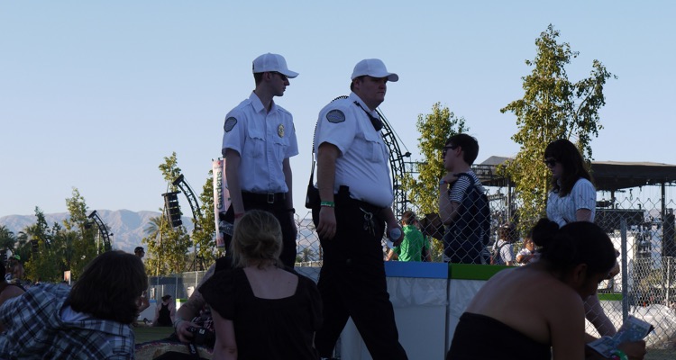 Security at Coachella