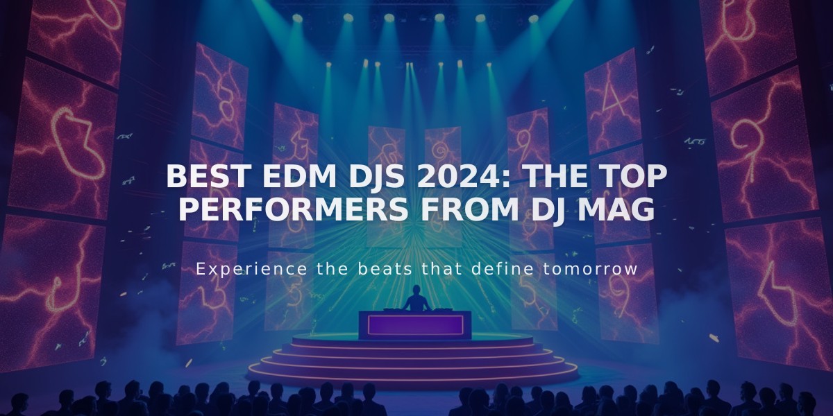 DJ Mag Top 100: Here Are The Best EDM DJs of 2024