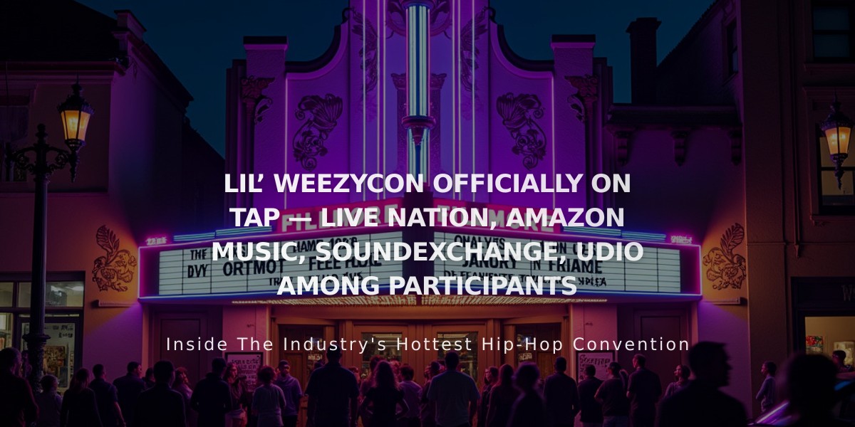 Lil' WeezyCon Debuts in New Orleans with Live Nation, Amazon Music Leading Industry Summit