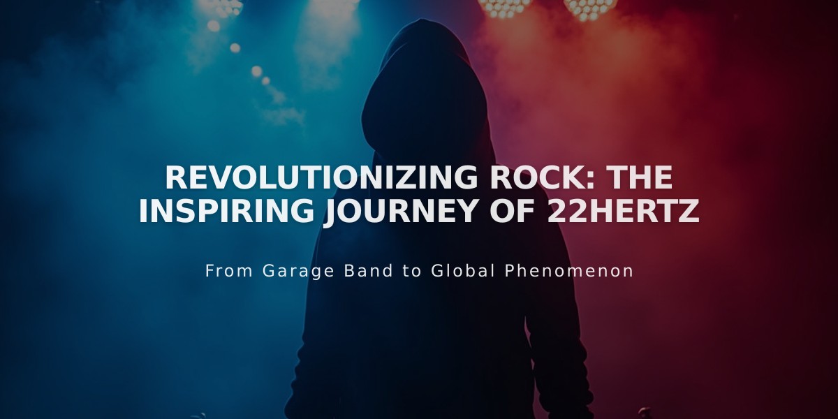 22HERTZ: How One Band is Redefining Industrial Rock's Future