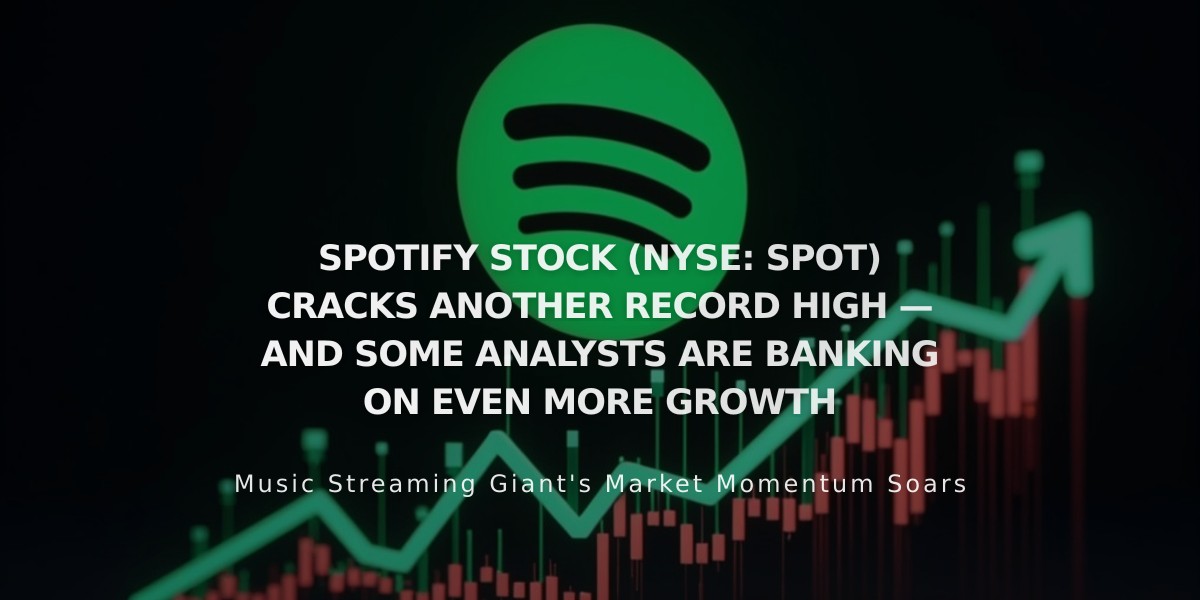 Spotify Stock Hits Historic $371 Peak as Analysts Project Further Gains