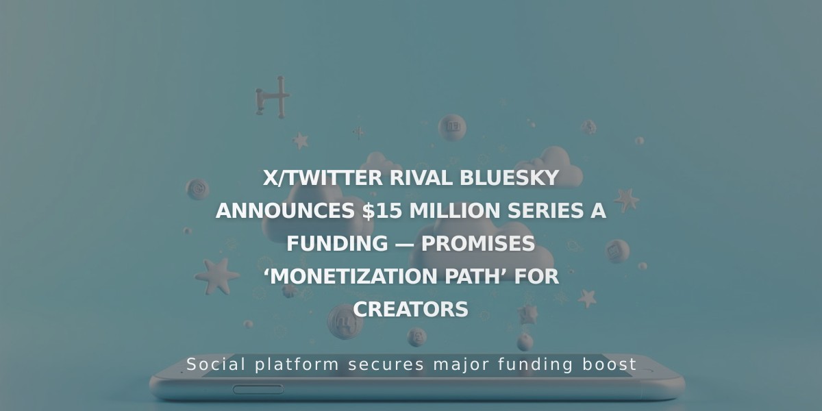 Bluesky Raises $15M Series A to Launch Creator Monetization Features, Stays Crypto-Free