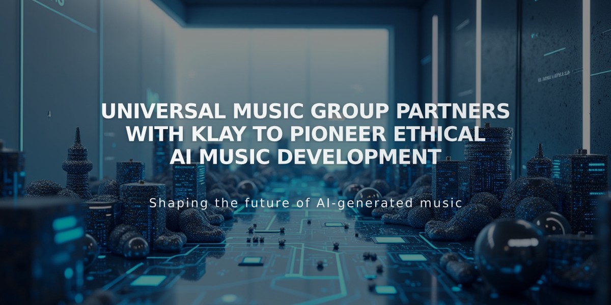 Universal Music Group Partners with KLAY to Pioneer Ethical AI Music Development