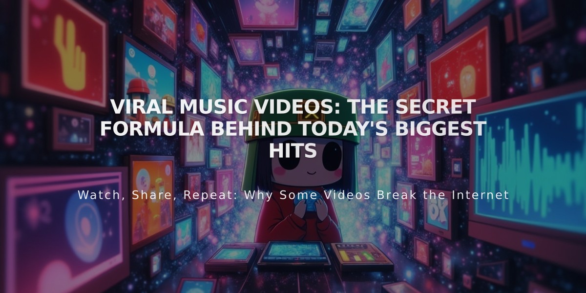 Viral Music Videos: The Secret Formula Behind Today's Biggest Hits