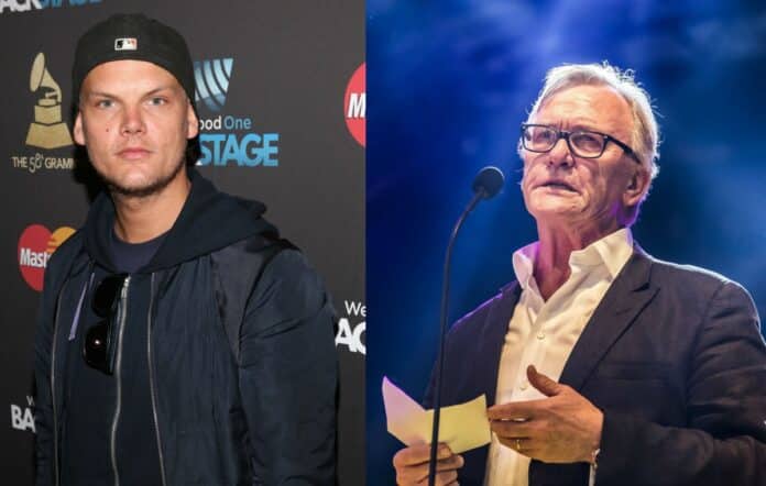 Klas Bergling speaks at Avicii event