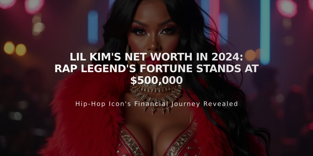 Lil Kim's Net Worth in 2024: Rap Legend's Fortune Stands at $500,000