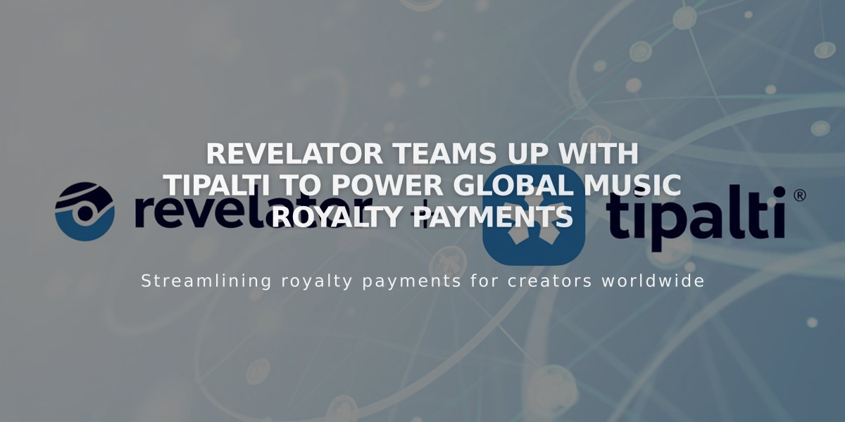 Revelator Teams Up with Tipalti to Power Global Music Royalty Payments