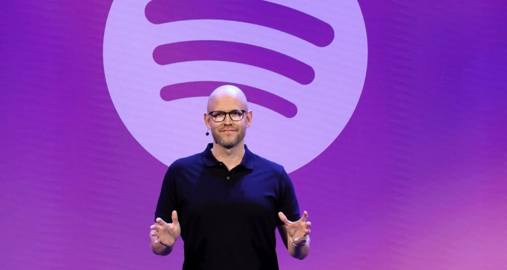 Daniel Ek, Spotify CEO speaking