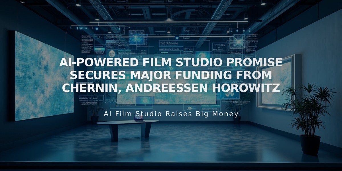 AI-Powered Film Studio Promise Secures Major Funding from Chernin, Andreessen Horowitz