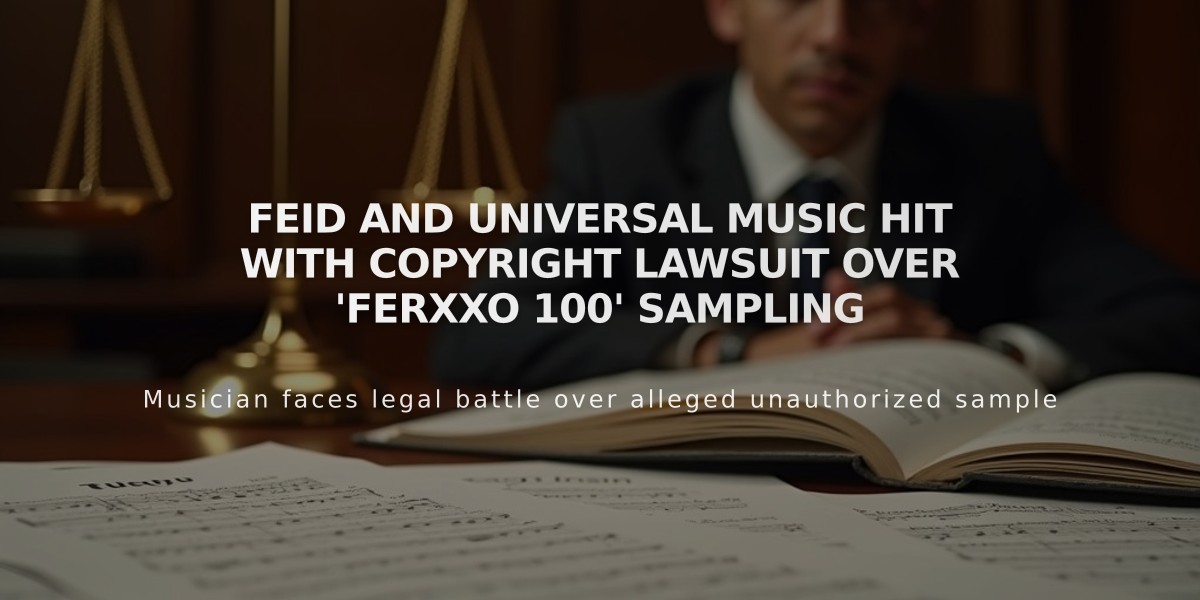 Feid and Universal Music Hit With Copyright Lawsuit Over 'Ferxxo 100' Sampling