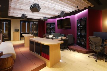 Sony Music recording studio interior