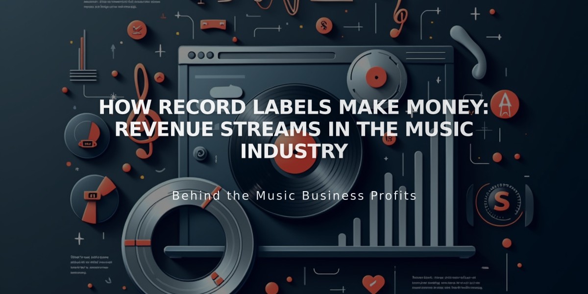 How Record Labels Make Money: Revenue Streams in the Music Industry