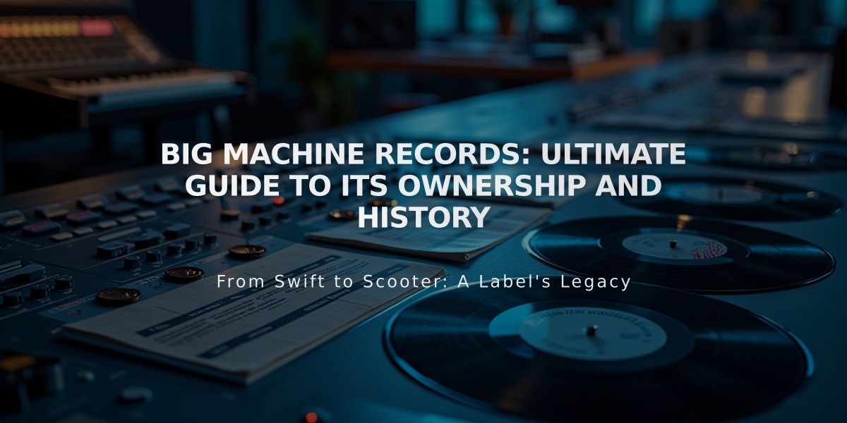 Big Machine Records: Ultimate Guide to its Ownership and History