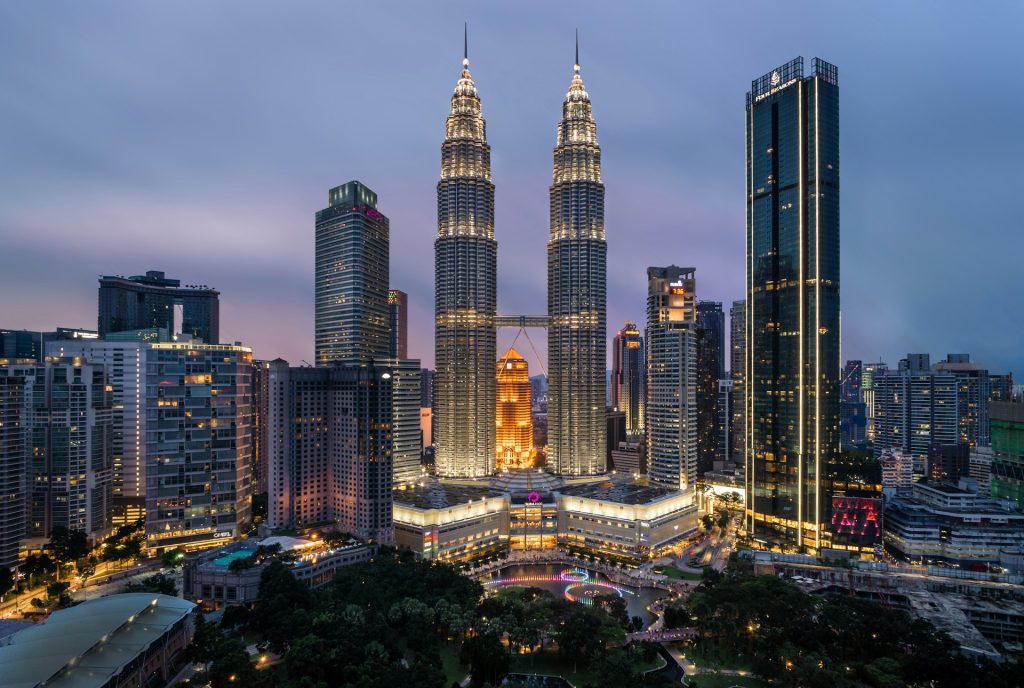 TikTok AI hub in Malaysia cityscape