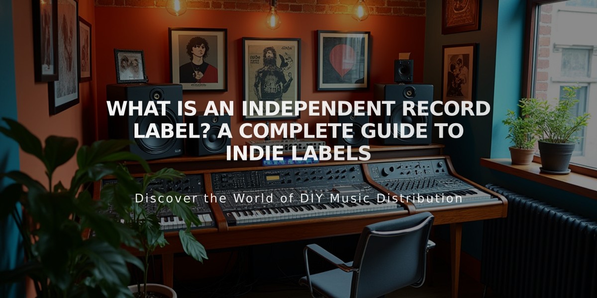 What Is an Independent Record Label? A Complete Guide to Indie Labels