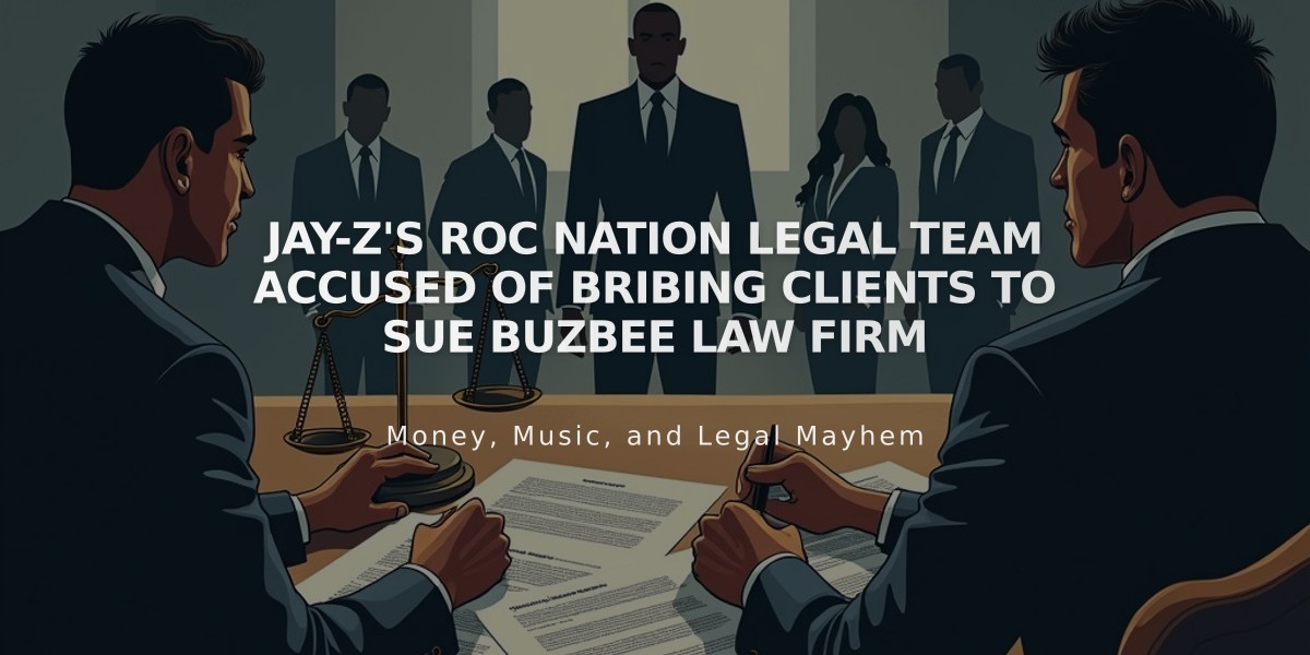 Jay-Z's Roc Nation Legal Team Accused of Bribing Clients to Sue Buzbee Law Firm