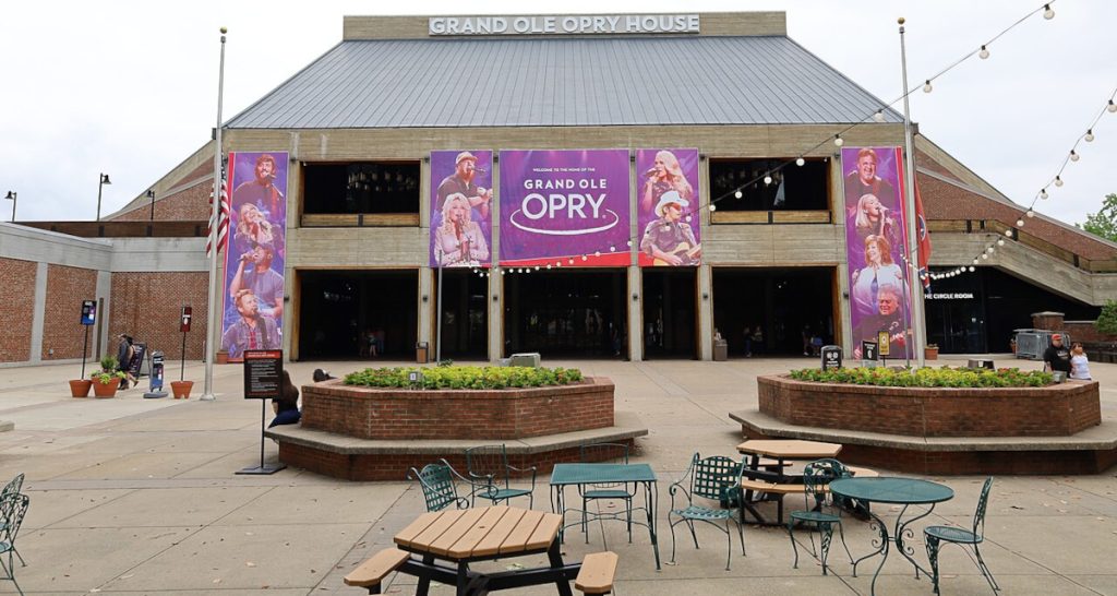 Grand Ole Opry exterior entrance