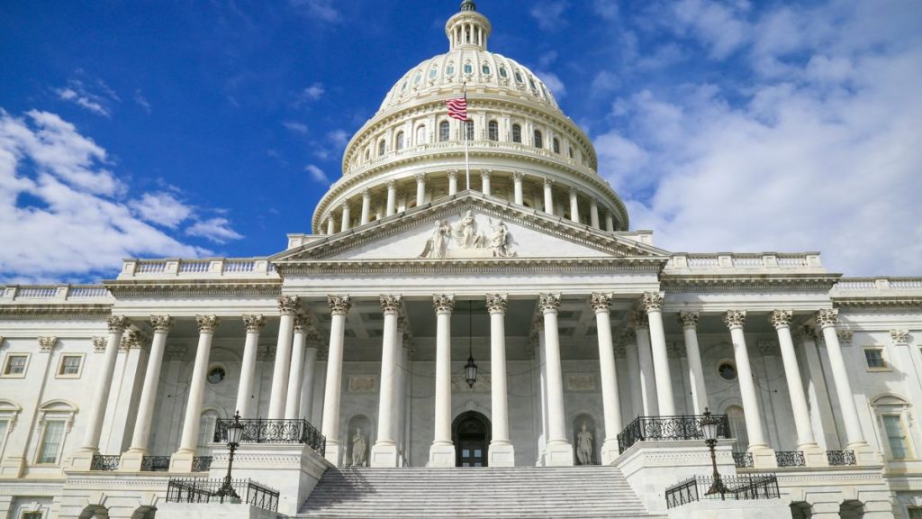 Capitol Building at Trump inauguration