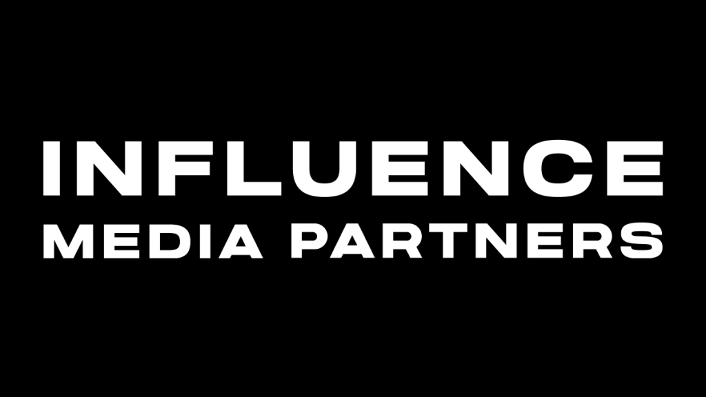 Influence Media Partners black logo