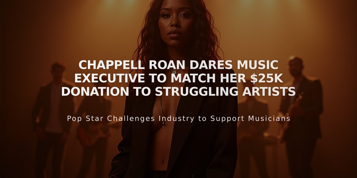 Chappell Roan Dares Music Executive to Match Her $25K Donation to Struggling Artists