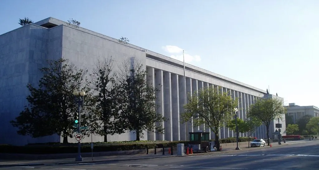 Copyright Office building exterior daytime