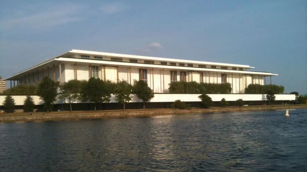 Kennedy Center exterior along Potomac River