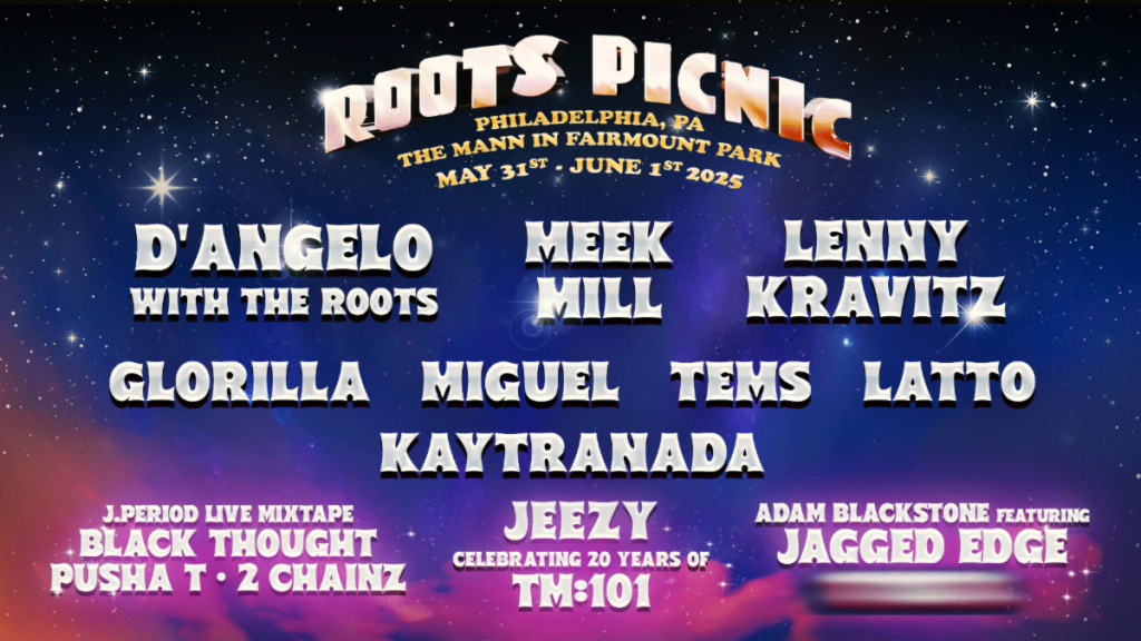 Roots Picnic 2025 lineup poster