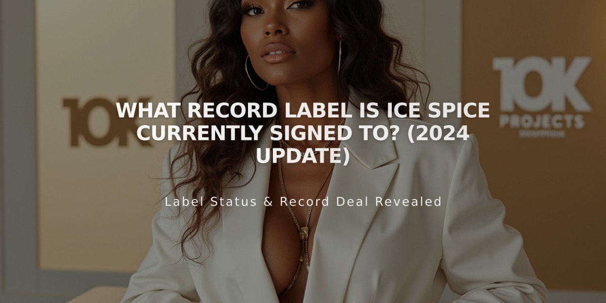 What Record Label Is Ice Spice Currently Signed To? (2024 Update)